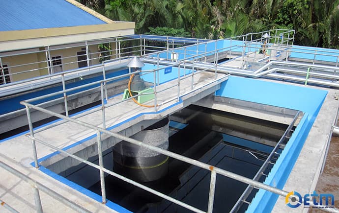 công trình xử lý nước thải sinh hoạt đạt chuẩn