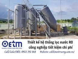 Thiết kế hệ thống lọc nước RO công nghiệp tiết kiệm chi phí