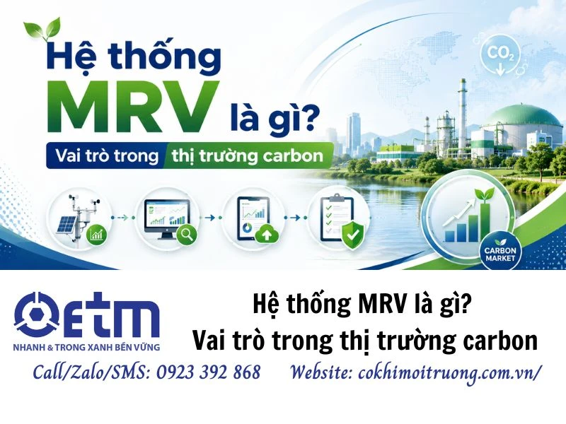Hệ thống MRV là gì? Vai trò trong thị trường carbon