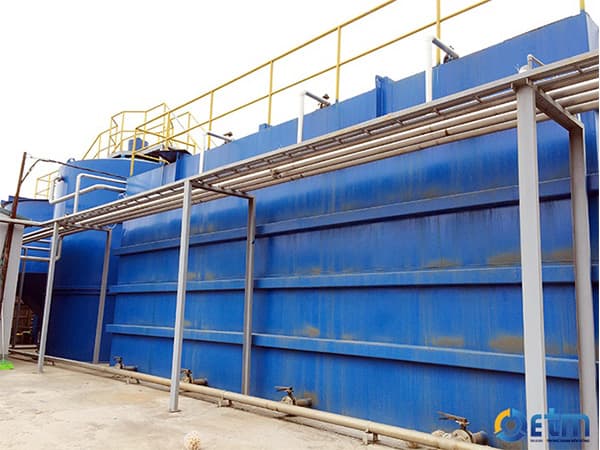 Công trình xử lý nước thải GOC sản xuất thực phẩm đóng hộp