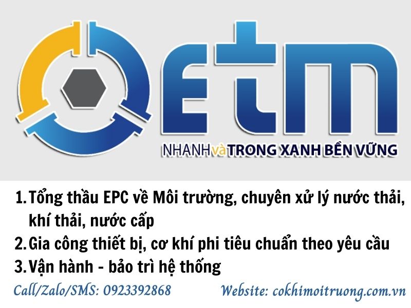 ETM - Công ty xử lý nước thải hàng đầu khu vực miền Bắc