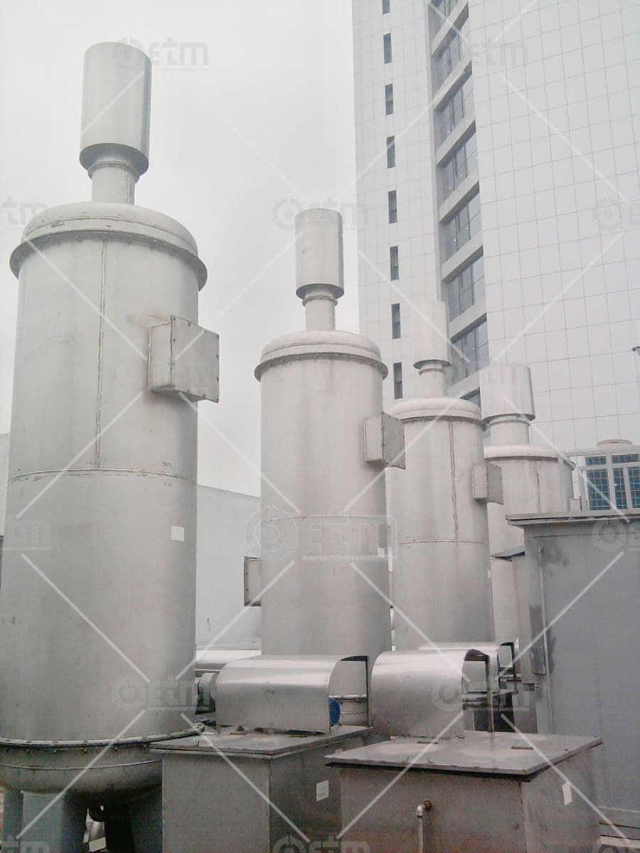 hệ thống xử lý khí thải cho tòa nhà dầu khí