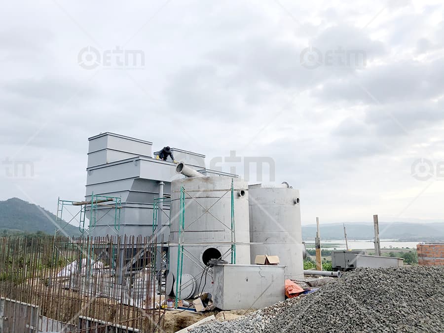 Công trình xử lý nước cấp sinh hoạt phục vụ cho dự án tại Phú Yên