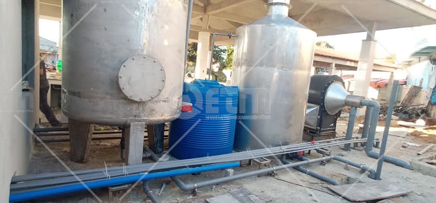 Công trình xử lý nước thải chợ trung tâm Lý Sơn - Quảng Ngãi