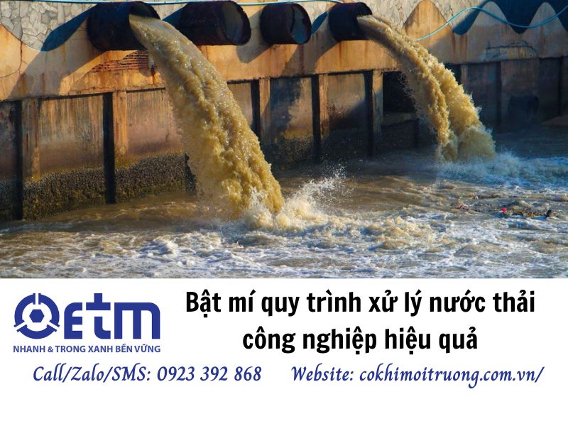 Bật mí quy trình xử lý nước thải công nghiệp hiệu quả