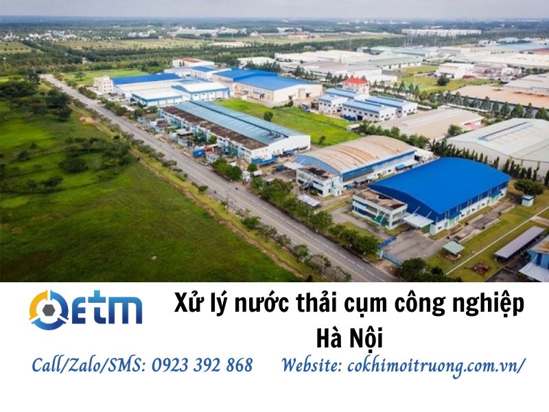 Xử lý nước thải cụm công nghiệp Hà Nội