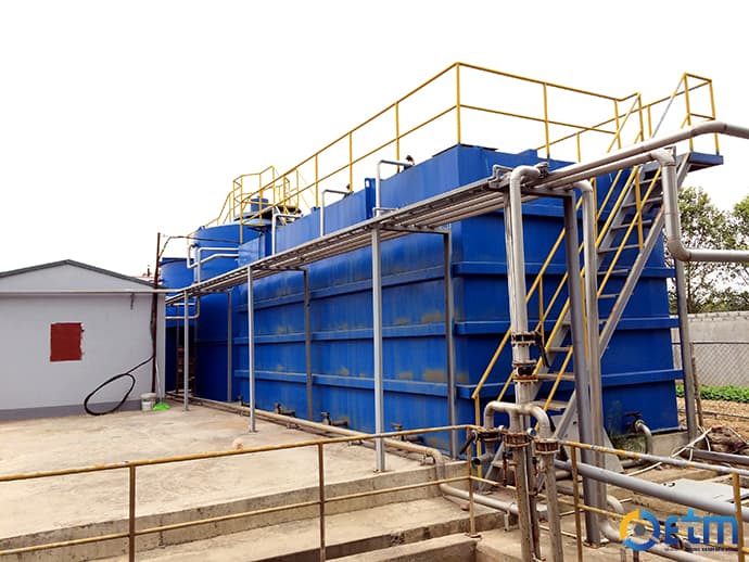 Công trình xử lý nước thải sản xuất thực phẩm GOC - hợp khối